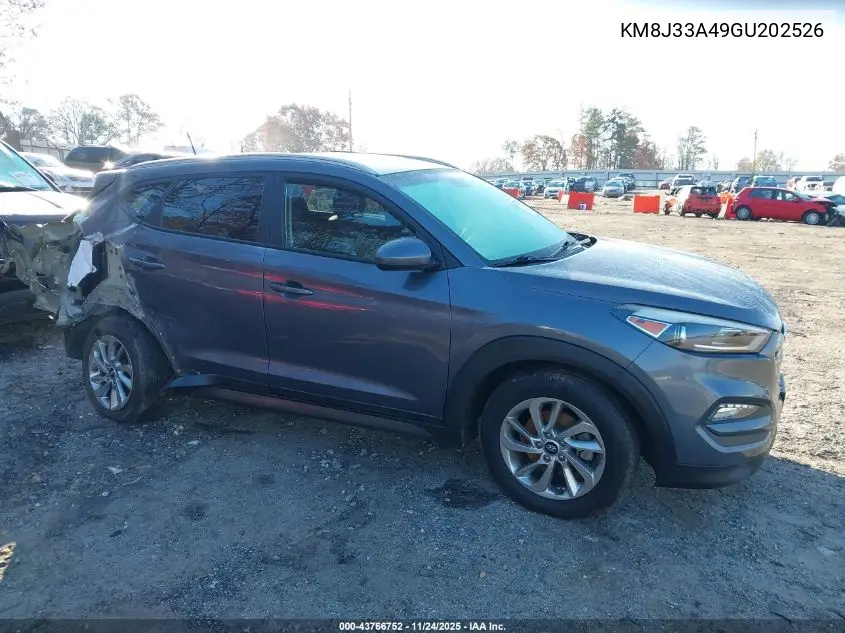 KM8J33A49GU202526 2016 Hyundai Tucson Se