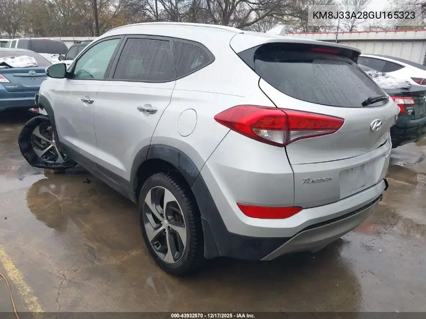 KM8J33A28GU165323 2016 Hyundai Tucson Limited