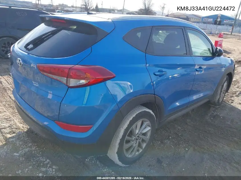 KM8J33A41GU224472 2016 Hyundai Tucson Se
