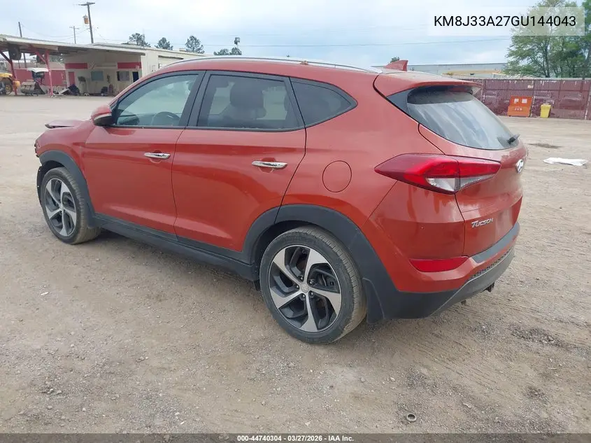 KM8J33A27GU144043 2016 Hyundai Tucson Limited