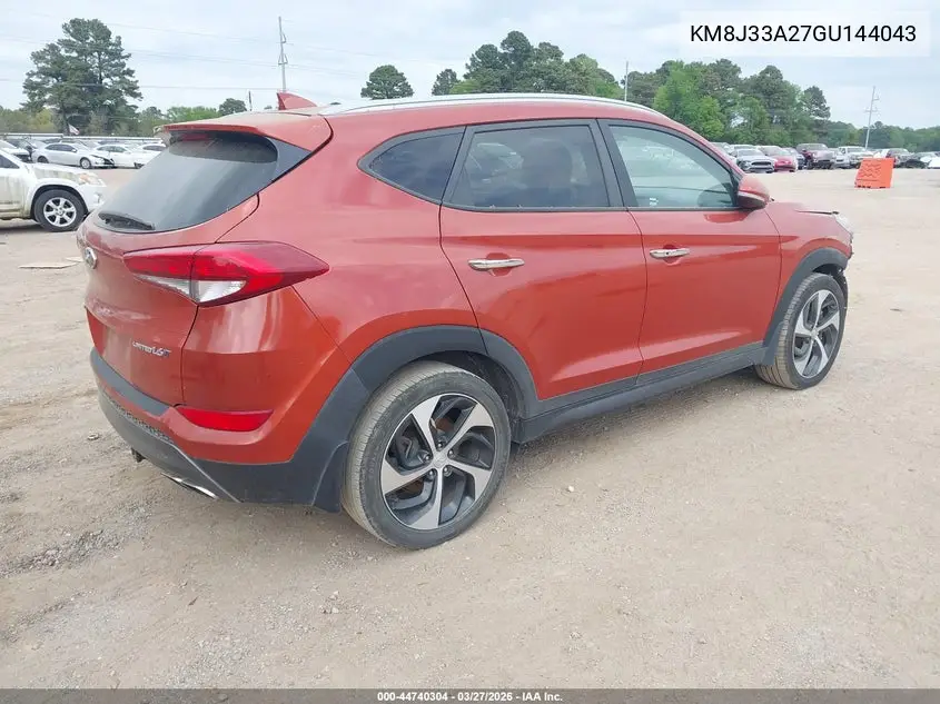 KM8J33A27GU144043 2016 Hyundai Tucson Limited