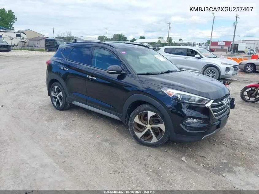 2016 Hyundai Tucson Limited VIN: KM8J3CA2XGU257467 Lot: 45406432