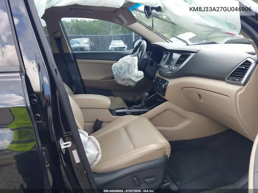 2016 Hyundai Tucson Limited VIN: KM8J33A27GU046906 Lot: 45548604