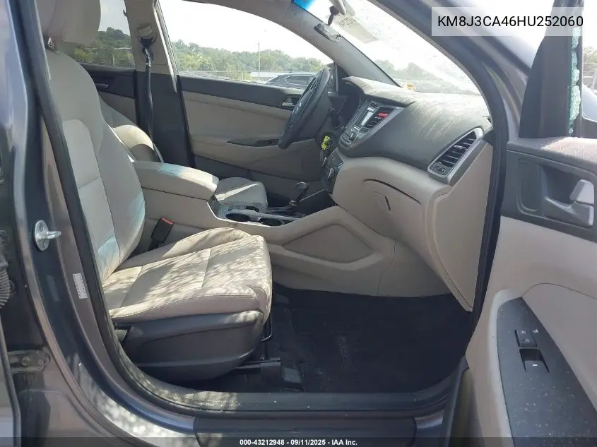 KM8J3CA46HU252060 2017 Hyundai Tucson Se