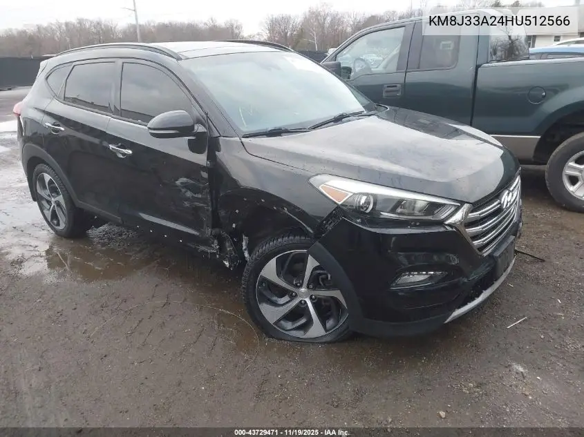 KM8J33A24HU512566 2017 Hyundai Tucson Limited