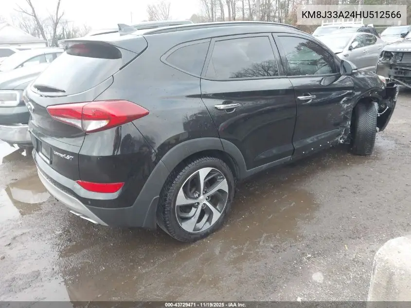 KM8J33A24HU512566 2017 Hyundai Tucson Limited