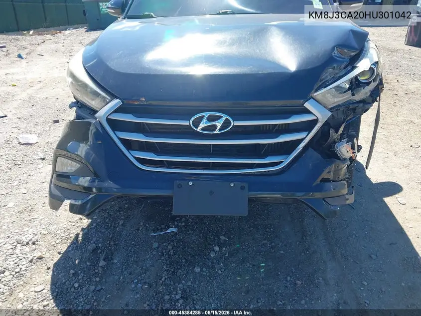 2017 Hyundai Tucson Sport VIN: KM8J3CA20HU301042 Lot: 45384285