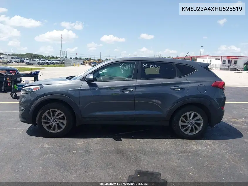 2017 Hyundai Tucson Se VIN: KM8J23A4XHU525519 Lot: 45687211