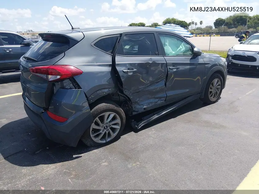 2017 Hyundai Tucson Se VIN: KM8J23A4XHU525519 Lot: 45687211