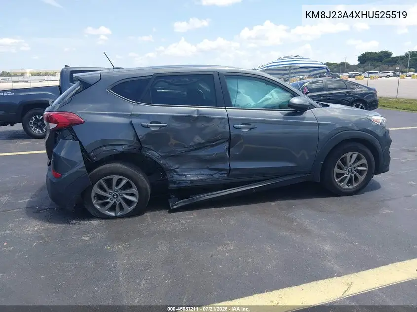 2017 Hyundai Tucson Se VIN: KM8J23A4XHU525519 Lot: 45687211