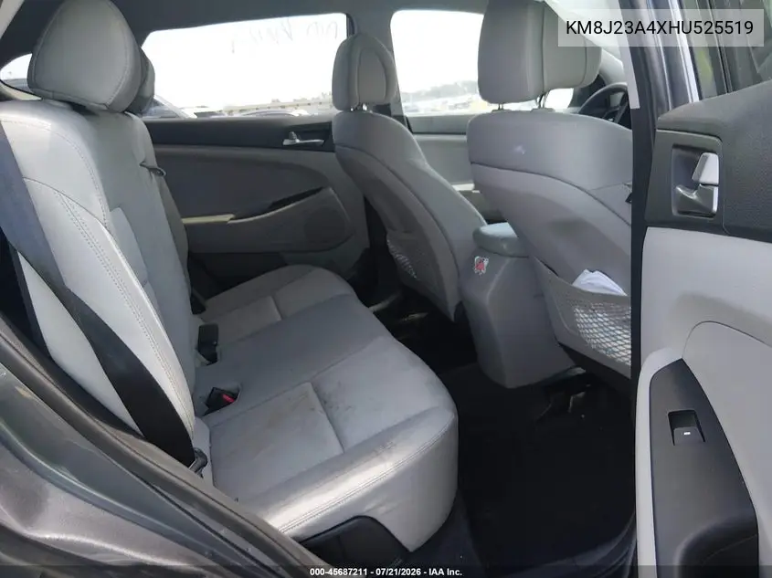 2017 Hyundai Tucson Se VIN: KM8J23A4XHU525519 Lot: 45687211