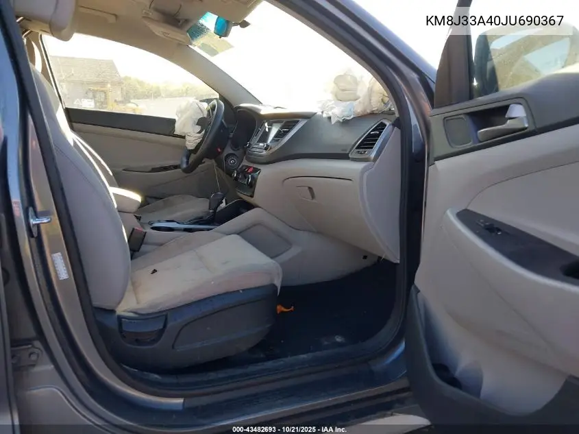 KM8J33A40JU690367 2018 Hyundai Tucson Sel
