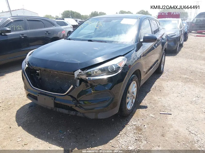 2018 Hyundai Tucson Se VIN: KM8J2CA4XJU664491 Lot: 45659732
