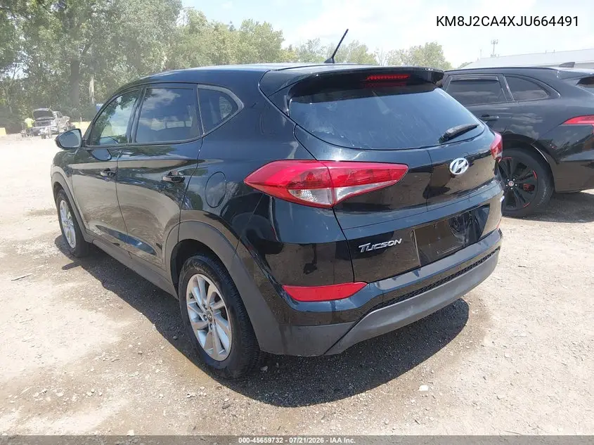 2018 Hyundai Tucson Se VIN: KM8J2CA4XJU664491 Lot: 45659732