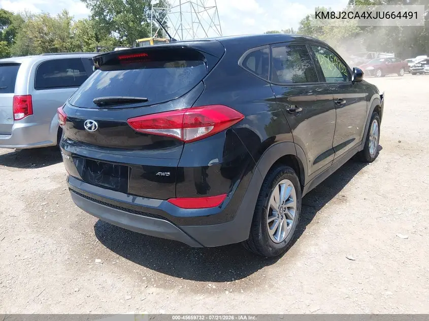 2018 Hyundai Tucson Se VIN: KM8J2CA4XJU664491 Lot: 45659732
