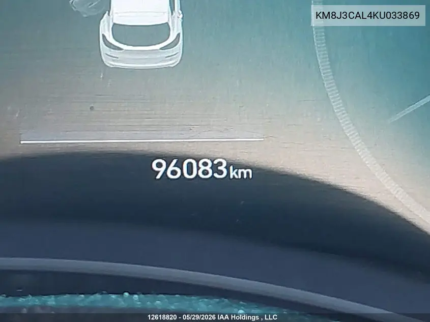 2019 Hyundai Tucson Limited/Sel/Sport/Ultimate/Value/Night VIN: KM8J3CAL4KU033869 Lot: 12618820