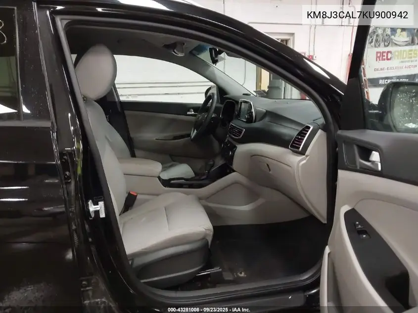 KM8J3CAL7KU900942 2019 Hyundai Tucson Sel