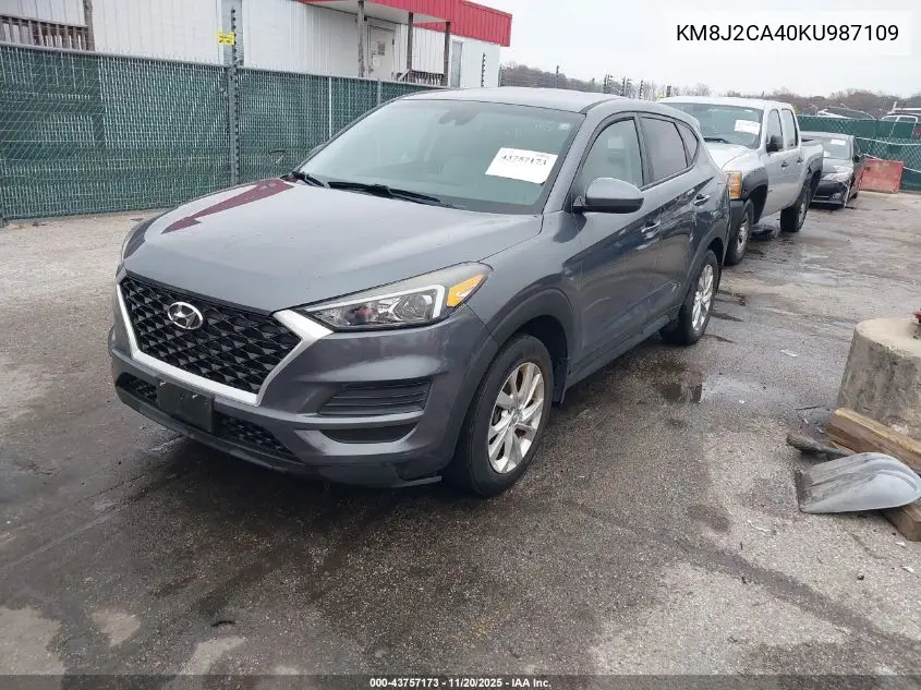 KM8J2CA40KU987109 2019 Hyundai Tucson Se