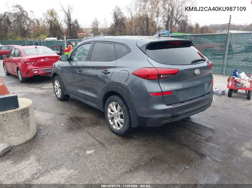 KM8J2CA40KU987109 2019 Hyundai Tucson Se