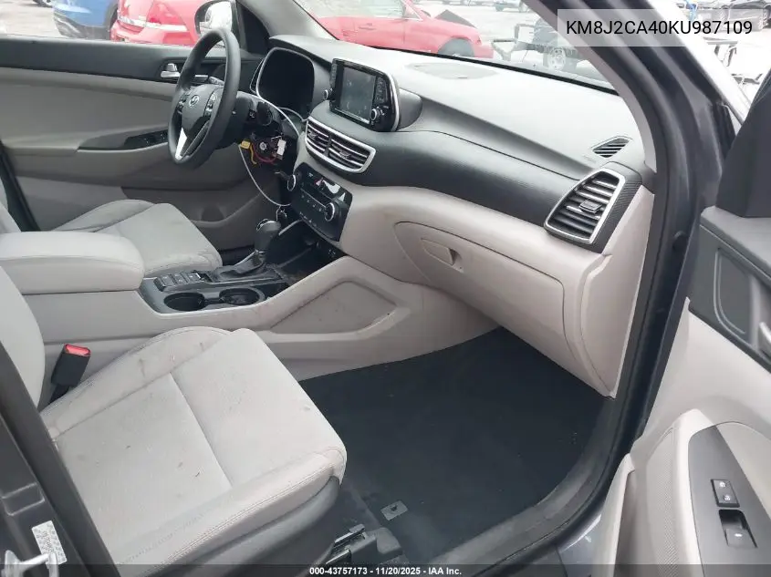 KM8J2CA40KU987109 2019 Hyundai Tucson Se