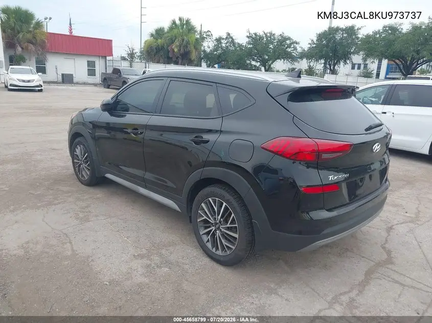 2019 Hyundai Tucson Sel VIN: KM8J3CAL8KU973737 Lot: 45658799