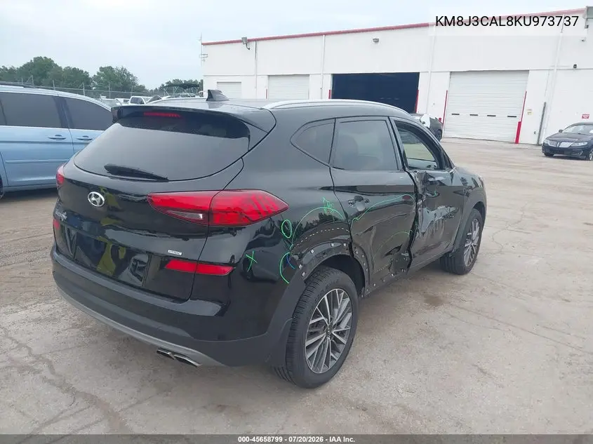 2019 Hyundai Tucson Sel VIN: KM8J3CAL8KU973737 Lot: 45658799