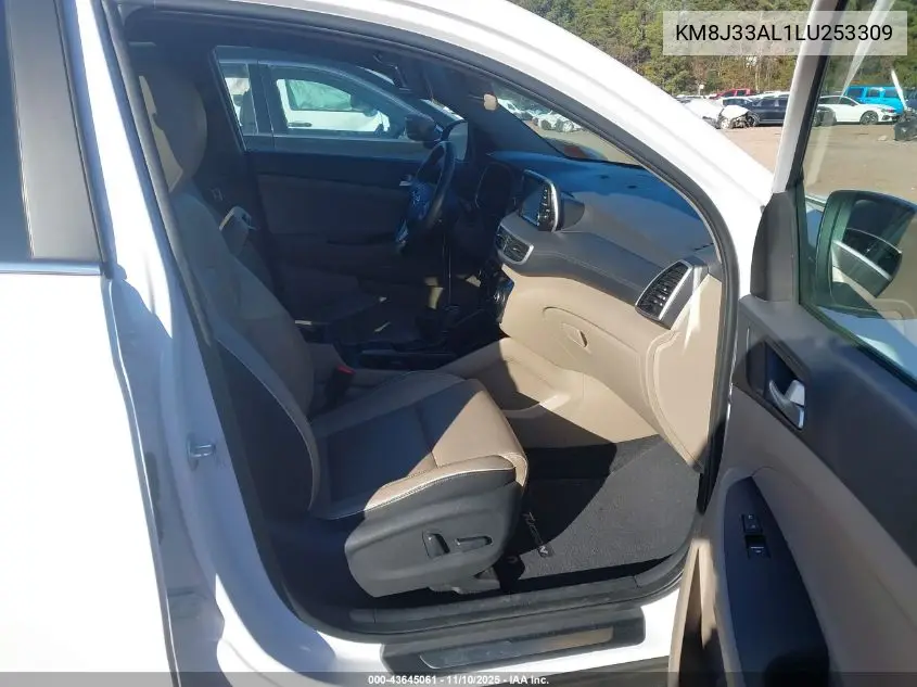 KM8J33AL1LU253309 2020 Hyundai Tucson Limited