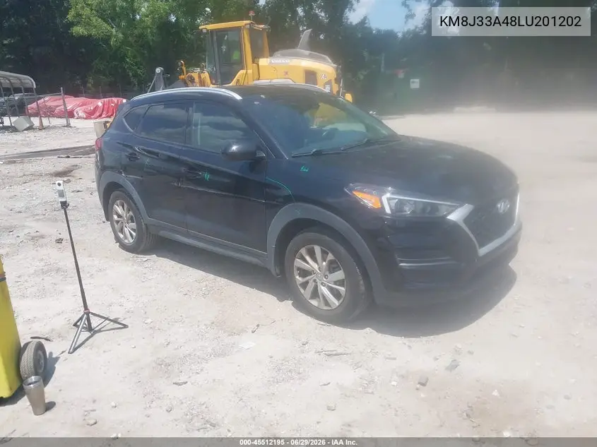 2020 Hyundai Tucson Value VIN: KM8J33A48LU201202 Lot: 45512195
