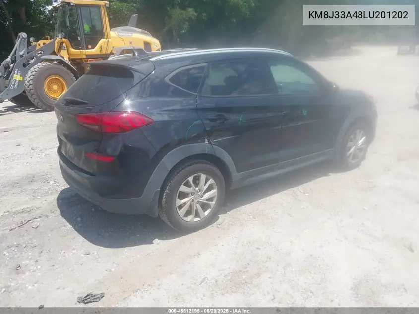 2020 Hyundai Tucson Value VIN: KM8J33A48LU201202 Lot: 45512195