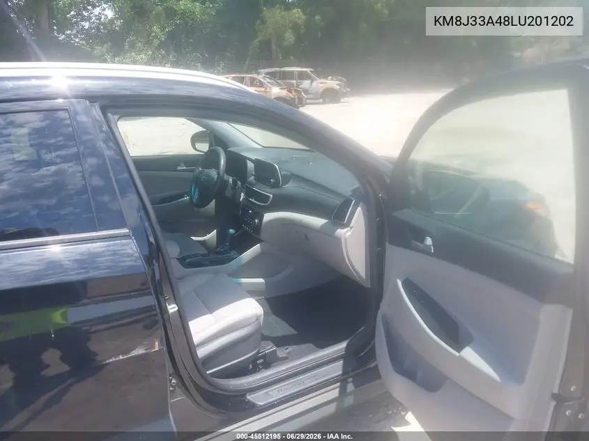 2020 Hyundai Tucson Value VIN: KM8J33A48LU201202 Lot: 45512195