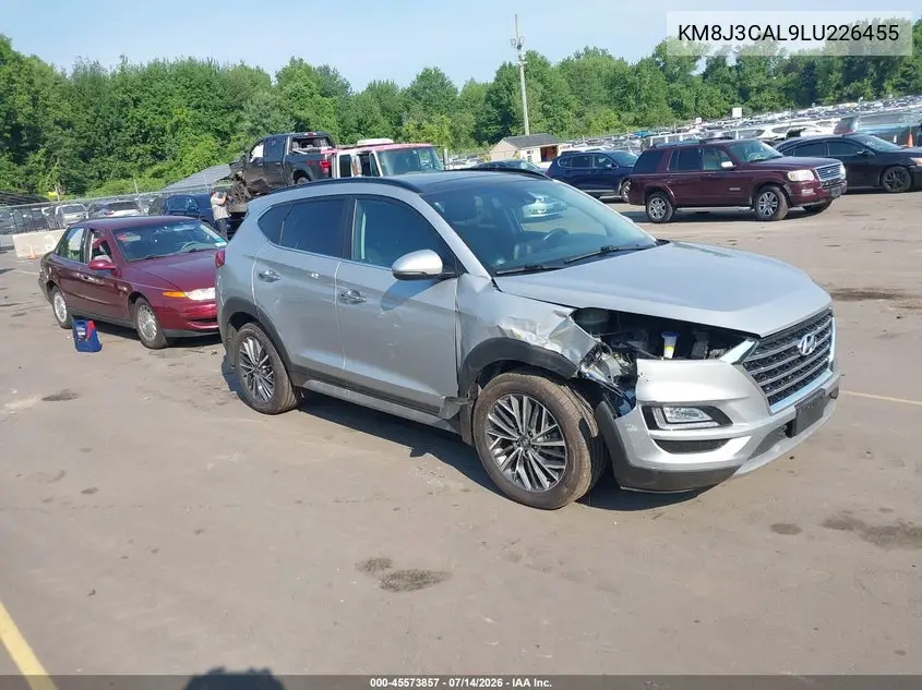 2020 Hyundai Tucson Ultimate VIN: KM8J3CAL9LU226455 Lot: 45573857
