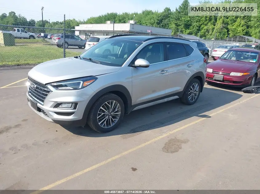 2020 Hyundai Tucson Ultimate VIN: KM8J3CAL9LU226455 Lot: 45573857