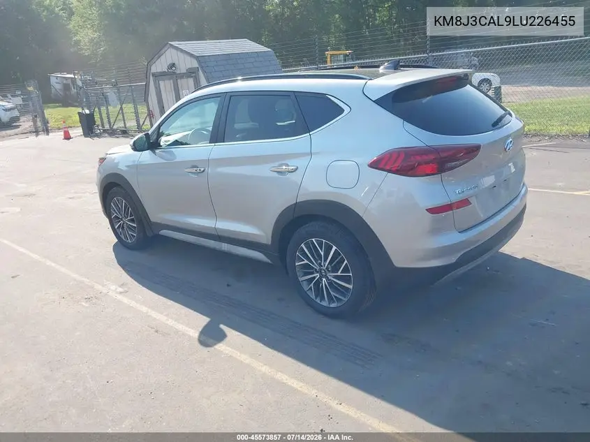2020 Hyundai Tucson Ultimate VIN: KM8J3CAL9LU226455 Lot: 45573857