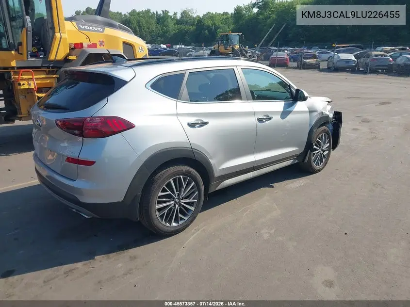 2020 Hyundai Tucson Ultimate VIN: KM8J3CAL9LU226455 Lot: 45573857