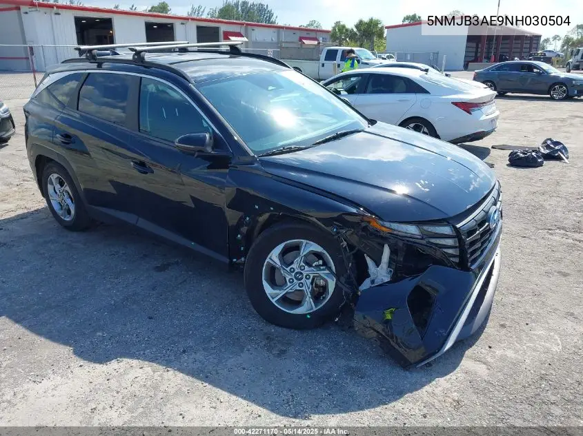2022 Hyundai Tucson Sel VIN: 5NMJB3AE9NH030504 Lot: 42271170