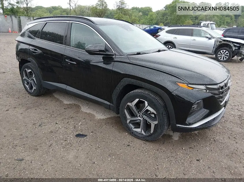 2022 Hyundai Tucson Sel VIN: 5NMJCCAEXNH084505 Lot: 45114895