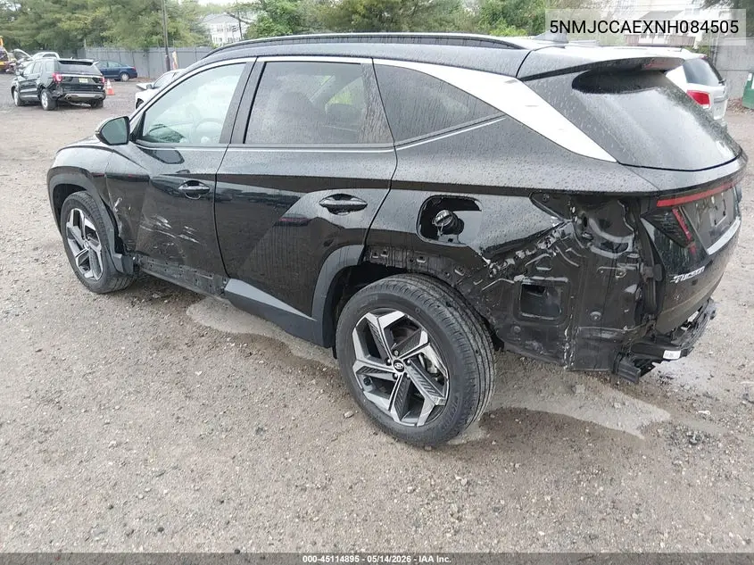 2022 Hyundai Tucson Sel VIN: 5NMJCCAEXNH084505 Lot: 45114895