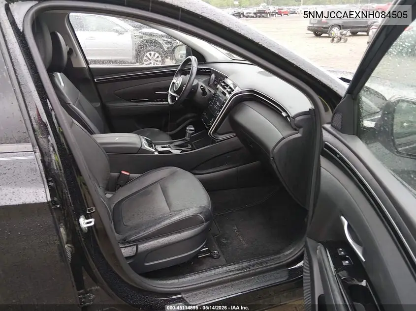 2022 Hyundai Tucson Sel VIN: 5NMJCCAEXNH084505 Lot: 45114895