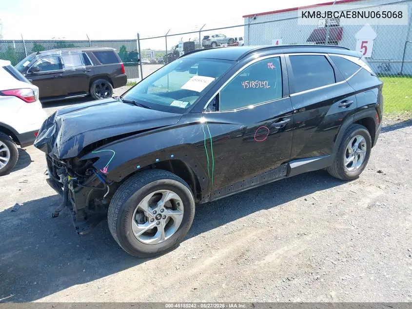 2022 Hyundai Tucson Sel VIN: KM8JBCAE8NU065068 Lot: 45185242