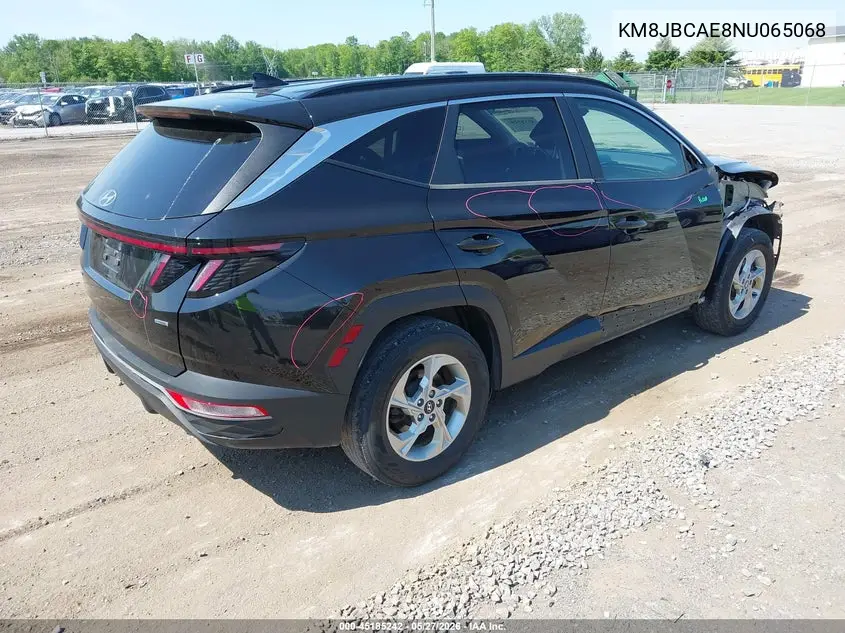 2022 Hyundai Tucson Sel VIN: KM8JBCAE8NU065068 Lot: 45185242