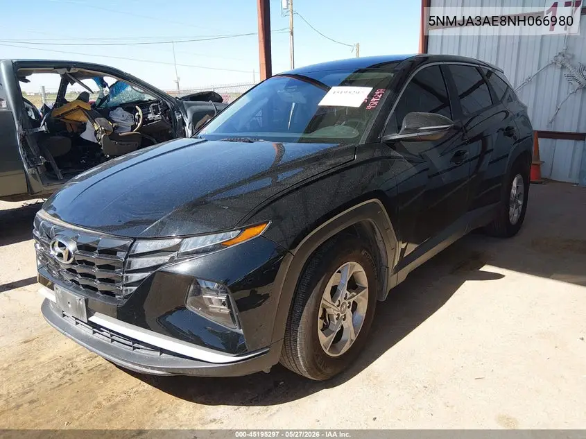 2022 Hyundai Tucson Se VIN: 5NMJA3AE8NH066980 Lot: 45195297