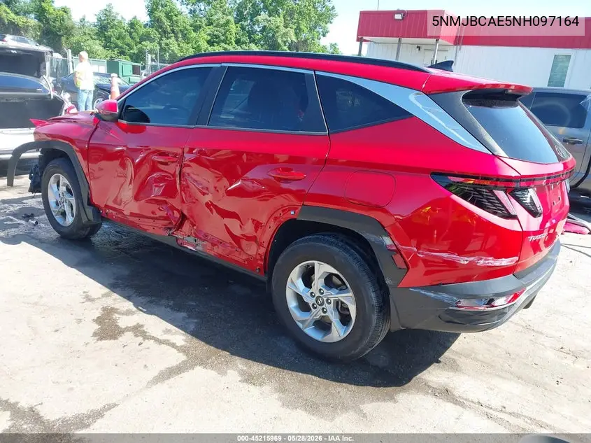 2022 Hyundai Tucson Sel VIN: 5NMJBCAE5NH097164 Lot: 45215969