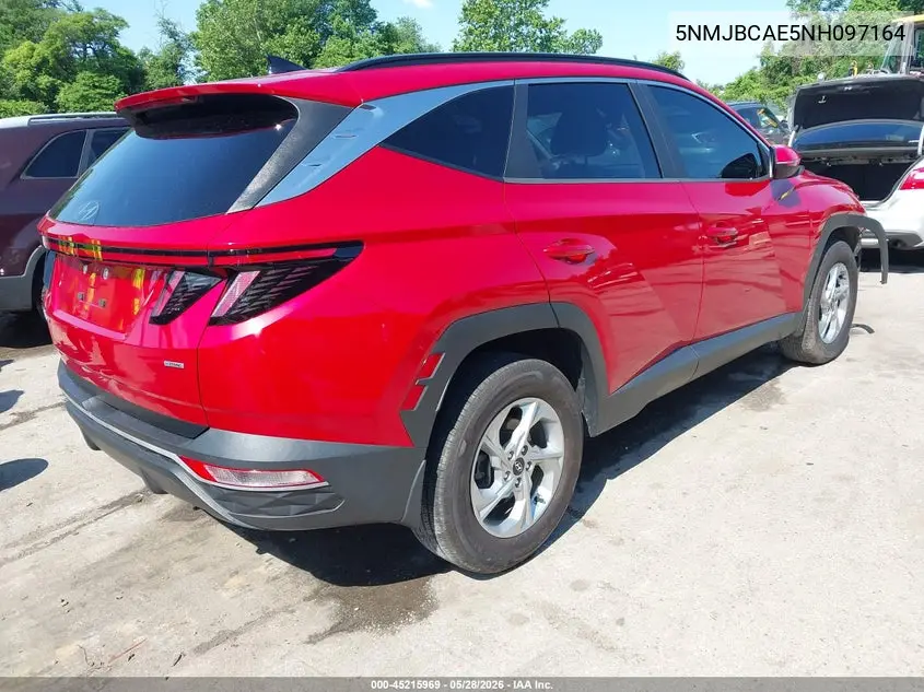 2022 Hyundai Tucson Sel VIN: 5NMJBCAE5NH097164 Lot: 45215969