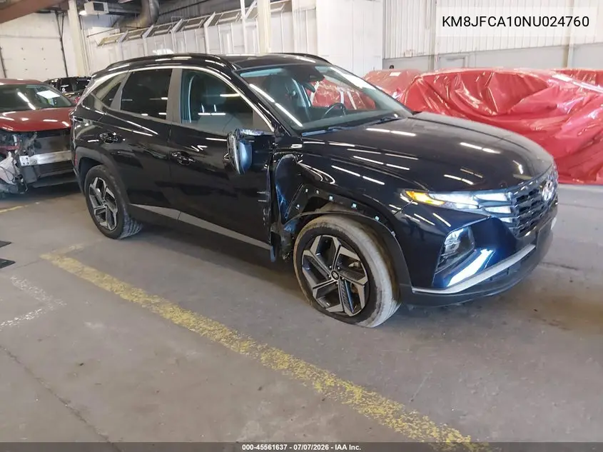 2022 Hyundai Tucson Hybrid Sel Convenience VIN: KM8JFCA10NU024760 Lot: 45561637