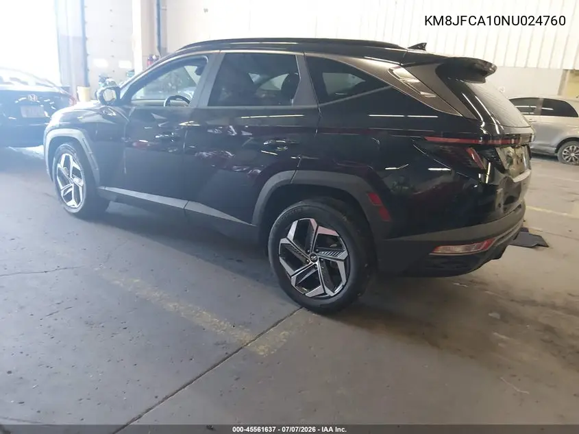2022 Hyundai Tucson Hybrid Sel Convenience VIN: KM8JFCA10NU024760 Lot: 45561637