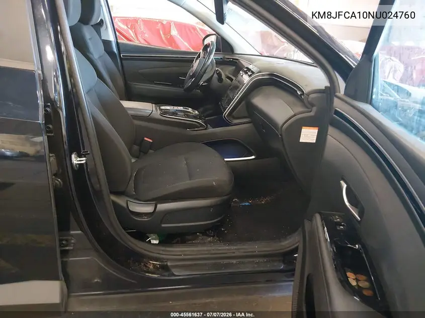 2022 Hyundai Tucson Hybrid Sel Convenience VIN: KM8JFCA10NU024760 Lot: 45561637