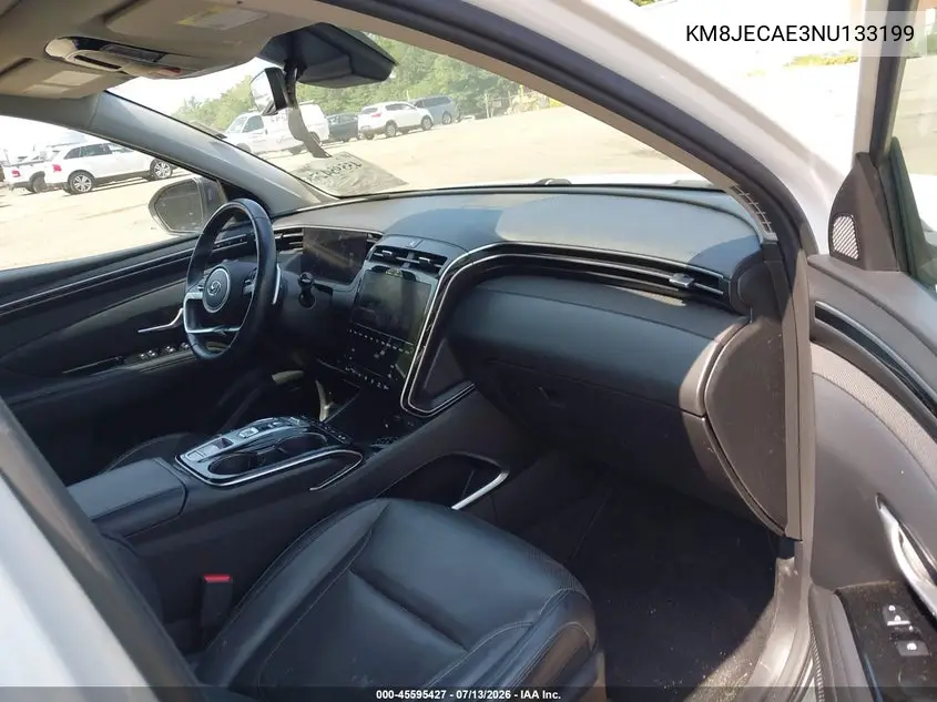 2022 Hyundai Tucson Limited VIN: KM8JECAE3NU133199 Lot: 45595427