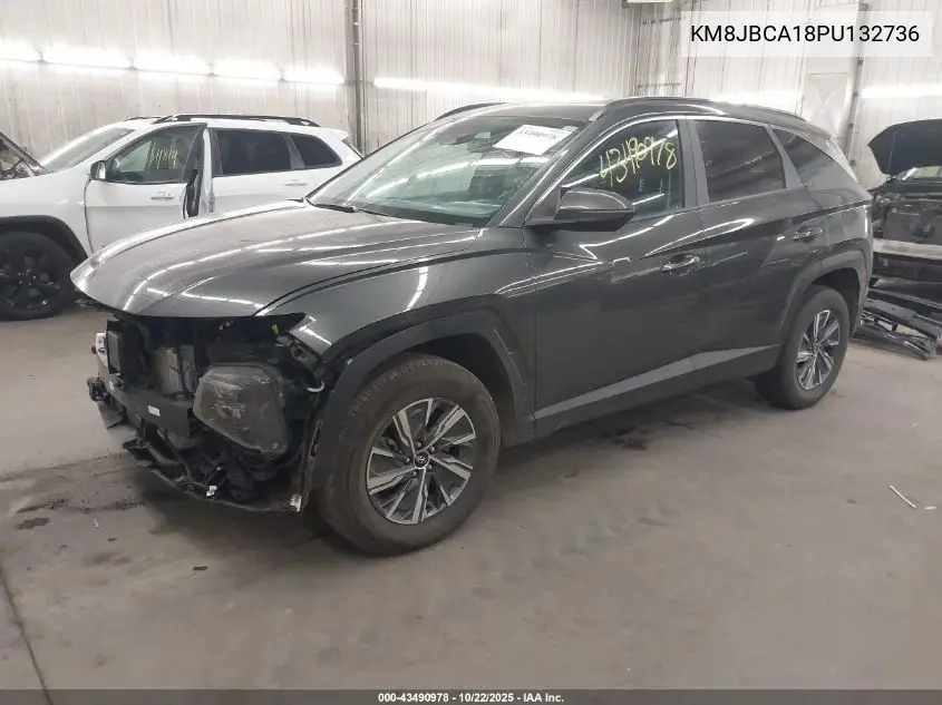 KM8JBCA18PU132736 2023 Hyundai Tucson Hybrid Blue