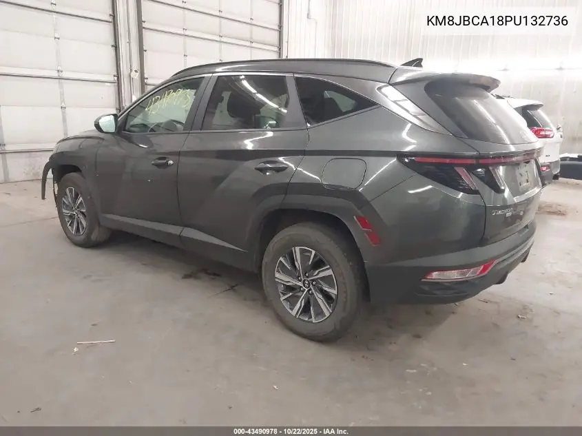 KM8JBCA18PU132736 2023 Hyundai Tucson Hybrid Blue
