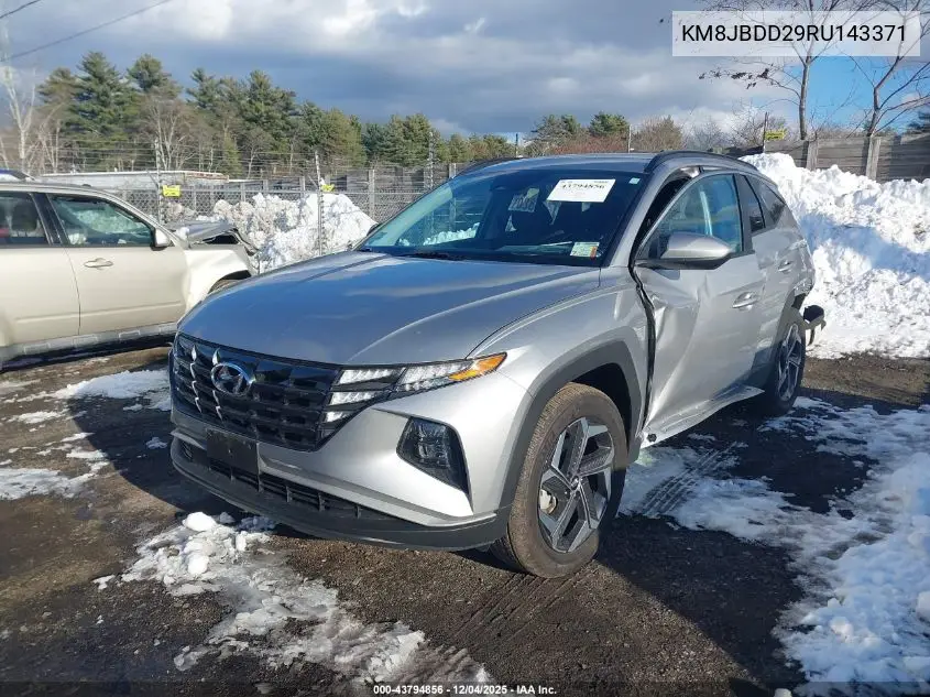 KM8JBDD29RU143371 2024 Hyundai Tucson Plug-In Hybrid Sel